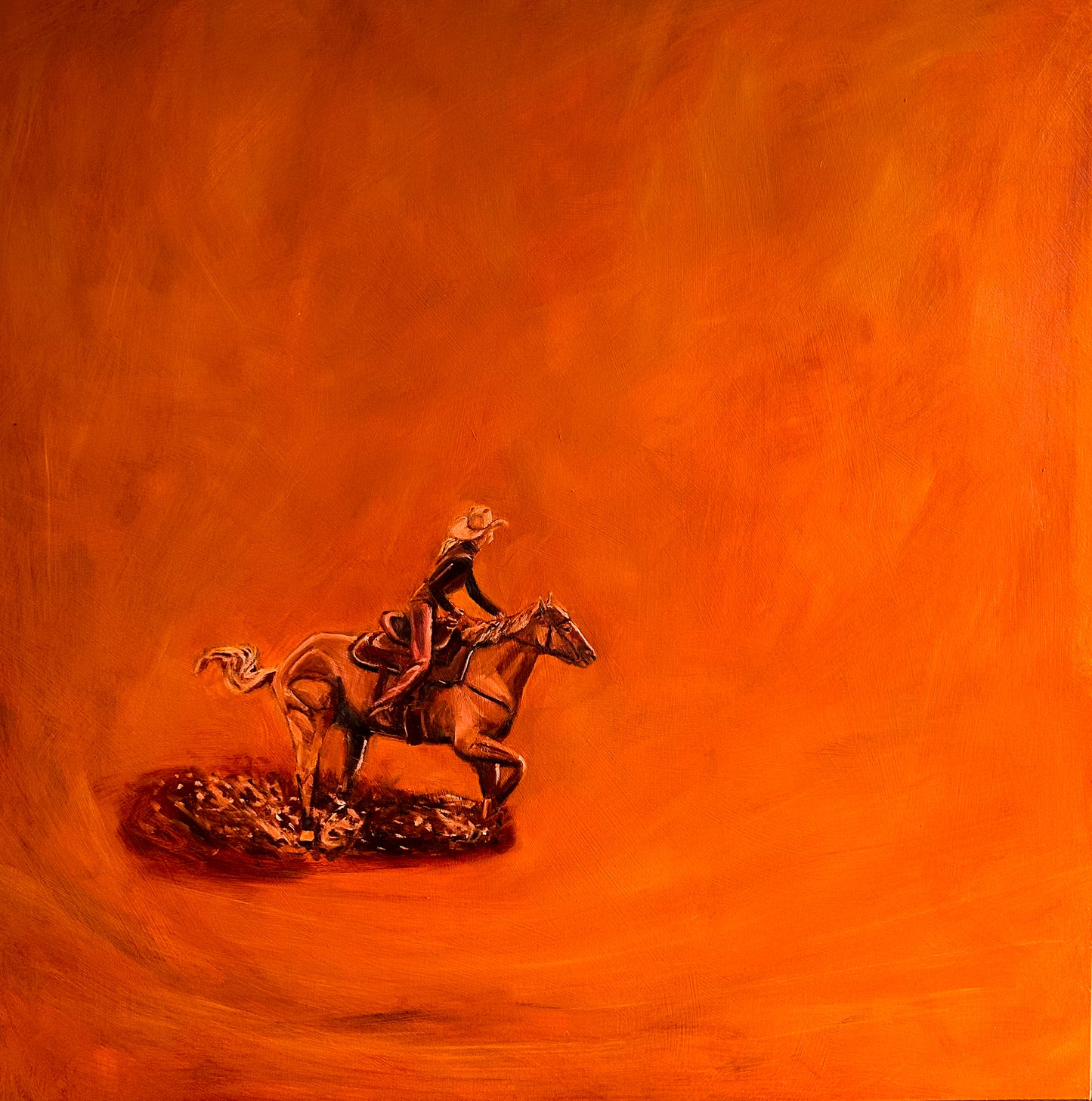 "The Barrel Racer"
