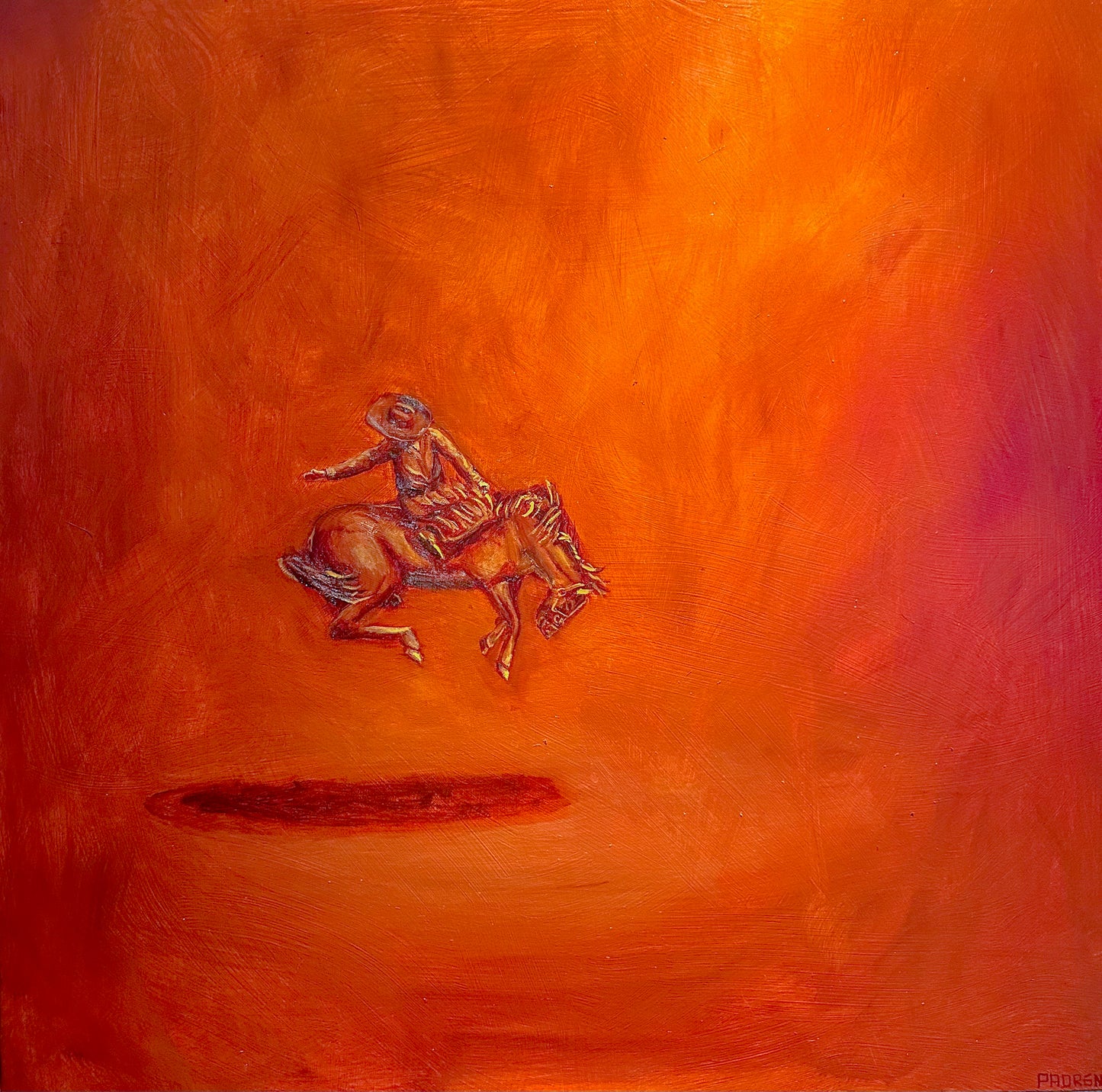 "The Bronco Buster"